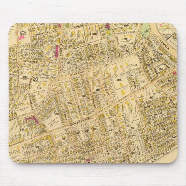 Dorchester, Massachusetts 6 Mouse Pad (Front)