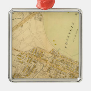 Dorchester, Massachusetts Metal Ornament