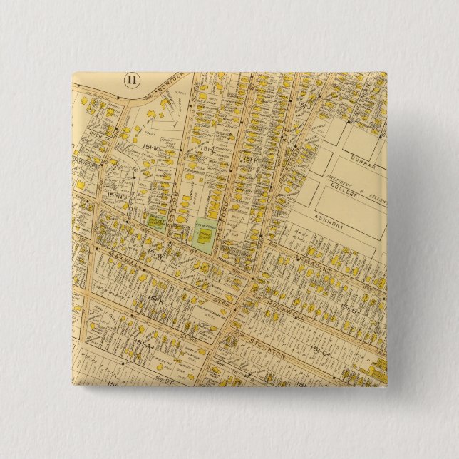 Dorchester, Massachusetts Pinback Button (Front)