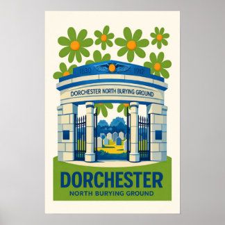 Dorchester North Burying Ground Poster
