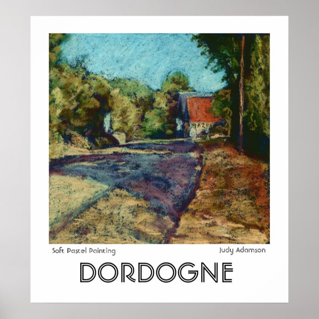 'Dordogne' Print or Poster (Front)