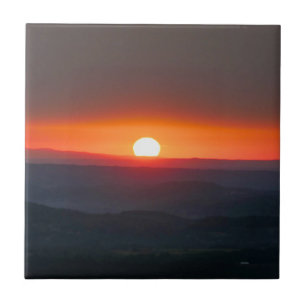 Dordogne Sunrise Ceramic Tile