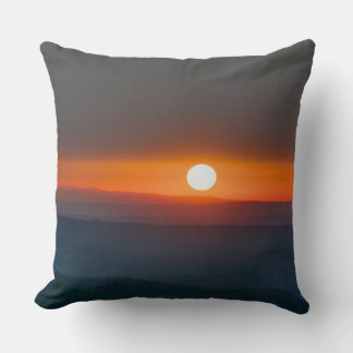 Dordogne Sunrise Throw Pillow