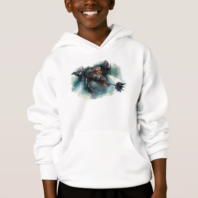 Dori, Bombur, & Oin Graphic Hoodie (Front)