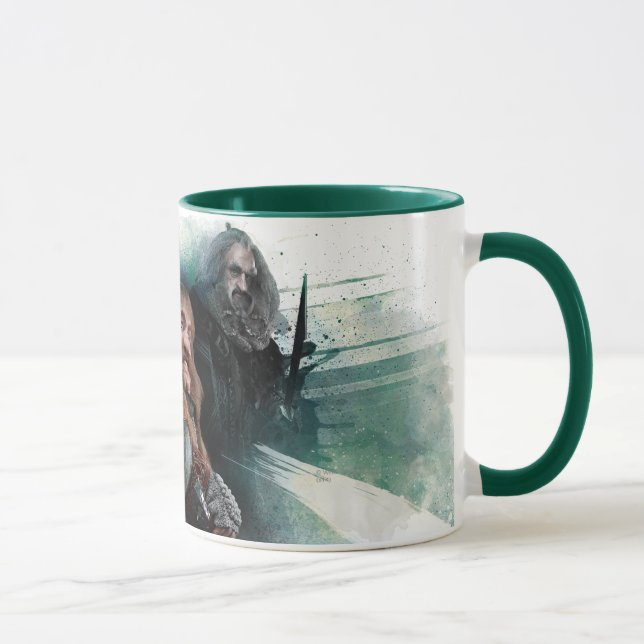 Dori, Bombur, & Oin Graphic Mug (Right)