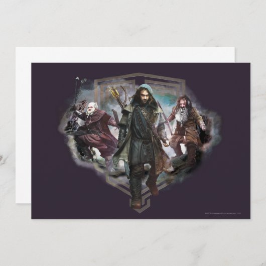 Dori, Kili, and Bifur (Front/Back)