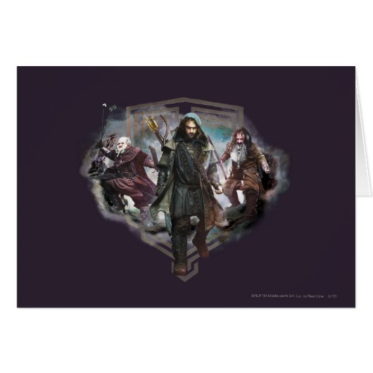 Dori, Kili, and Bifur Cards (Front Horizontal)