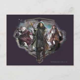 Dori, Kili, and Bifur Postcard