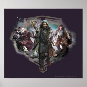 Dori, Kili, and Bifur Poster
