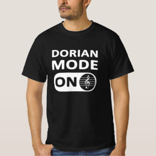 Dorian Music Mode On - Men's T-Shirt