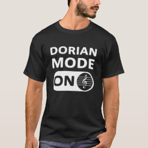 Dorian Music Mode On - Men's T-Shirt