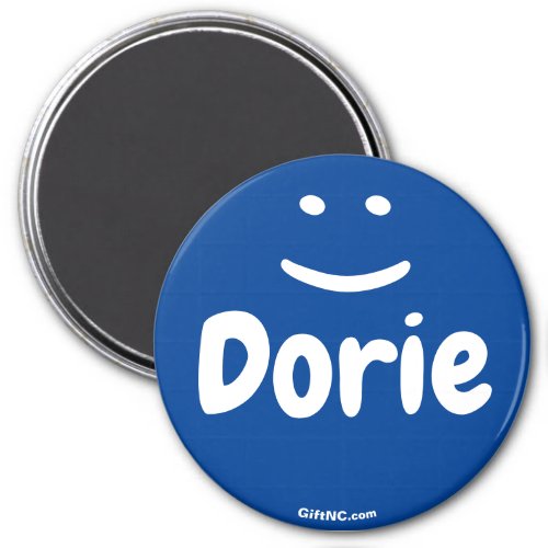 Dorie fun blue magnet