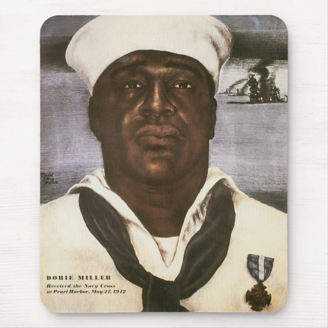 Dorie Miller Mouse Pad (Front)