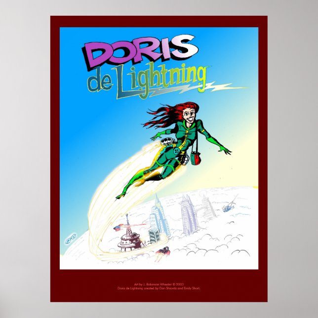 Doris de Lightning poster (Front)