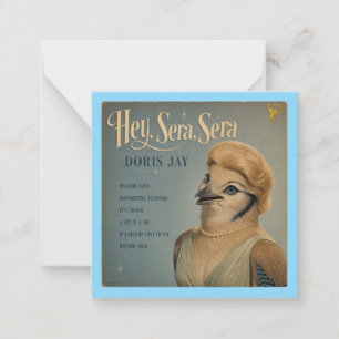 Doris Jay Album: a Parody Note Card