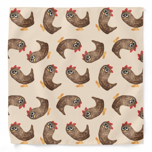 Doris's Toy Chicken Bandana (Front)