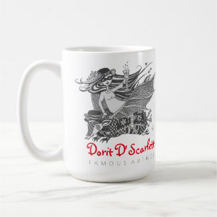 Dorit D'Scarlett Famous Author Coffee Mug