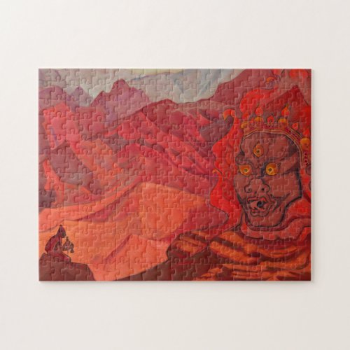 Dorje the Daring One by Nicholas Roerich Jigsaw Puzzle