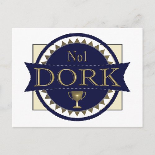 Dork Award Custom Postcard