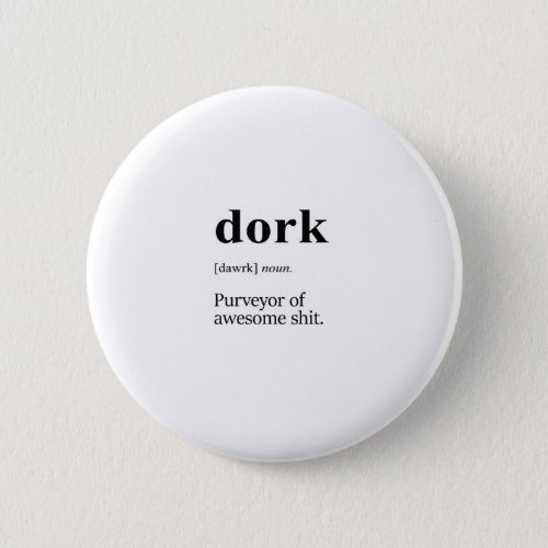 Dork definition button