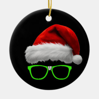 Dork Night Before Christmas Ceramic Ornament