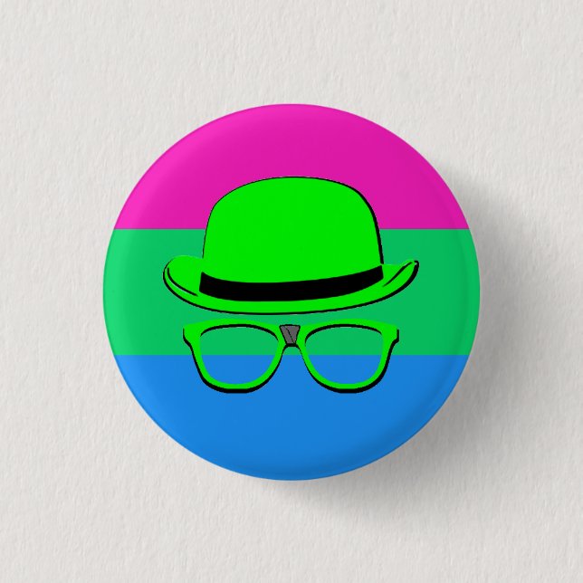 Dork Night Poly Pride Button (Front)