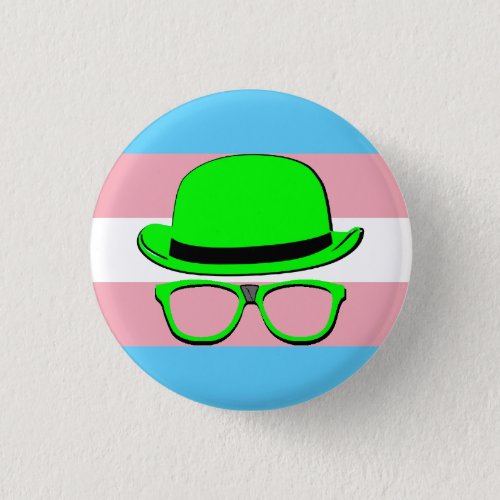 Dork Night Trans Pride Button