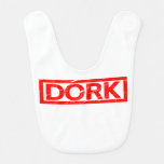 Dork Stamp Baby Bib