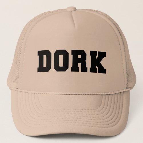 DORK TRUCKER HAT