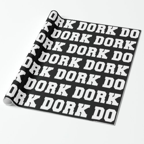 DORK WRAPPING PAPER
