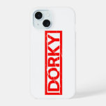 Dorky Stamp iPhone 15 Case