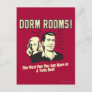 Dorm Room: Most Fun Twin Bed Postcard