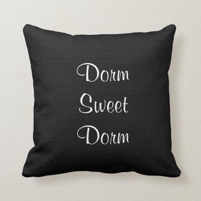 Dorm Sweet Dorm Faux Textured Personalized