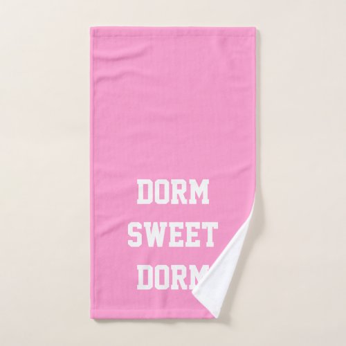Dorm Sweet Dorm  Original Girly Bath Towel Set