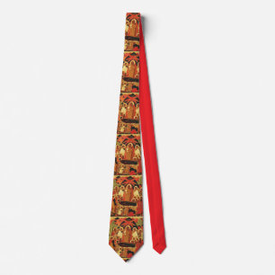 Dormition of the Mother of God orthodox icon  Neck Tie