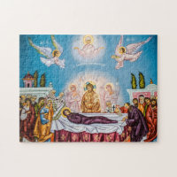 Dormition of the Theotokos (Virgin Mary) Icon