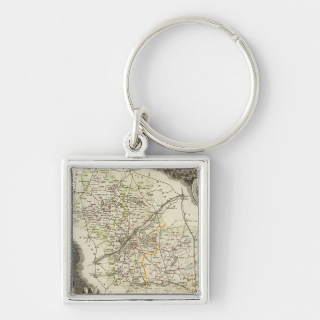 Dormouse and Dear Keychain (Front)