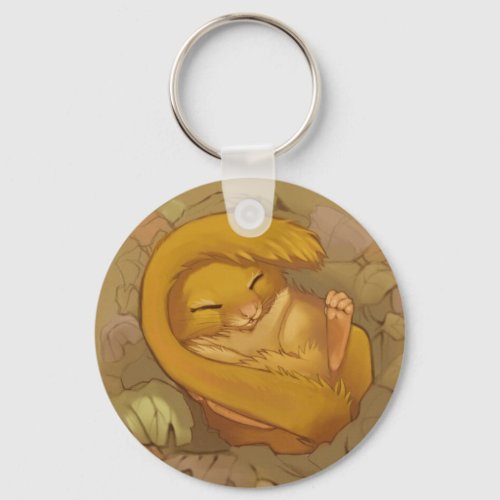 Dormouse Keychain