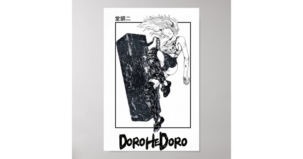 Dorohedoro Nikaido Design Poster 