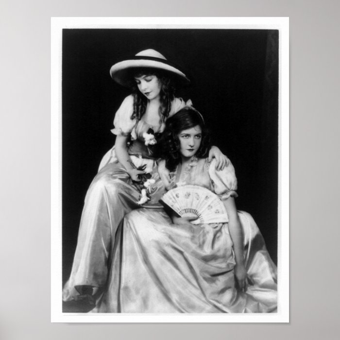 Dorothy and Lillian Gish Print