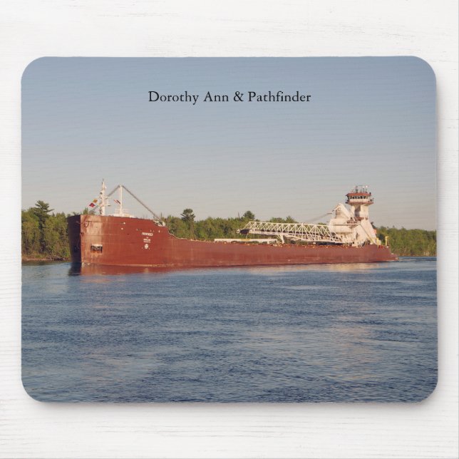 Dorothy Ann & Pathfinder mousepad (Front)