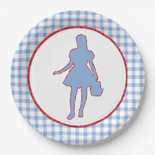 Dorothy from the Wizard of Oz Paper Plates