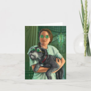 Dorothy in the Emerald City Card