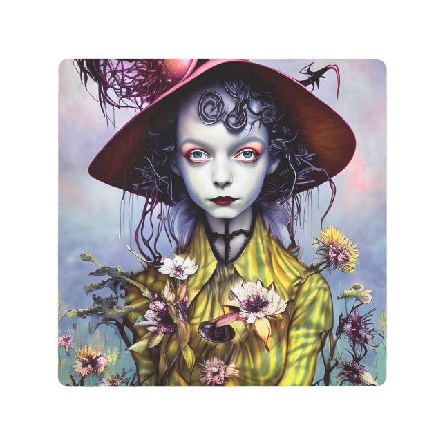 Dorothy is the Scarecrow Metal Print (Front)
