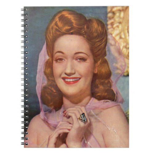 Dorothy Lamour 1940s star of the Road pictures Notebook