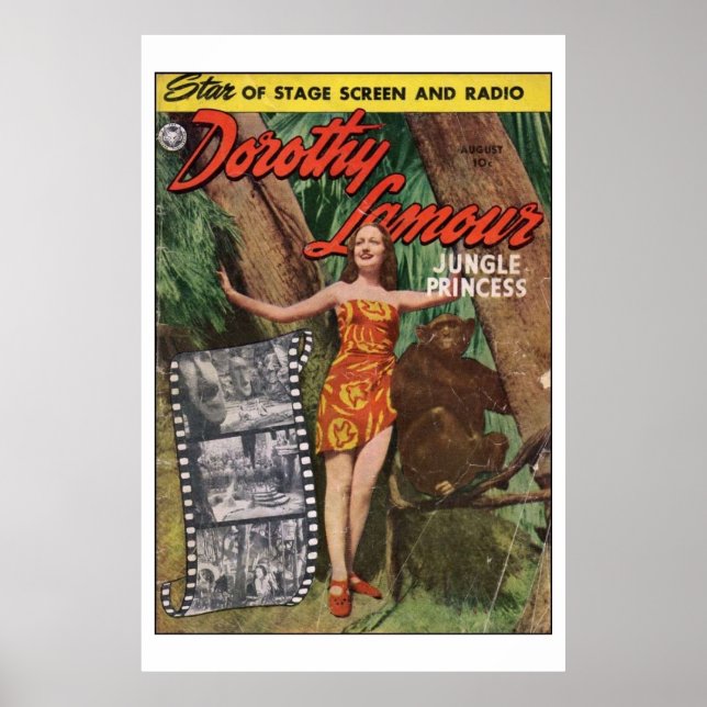 Dorothy Lamour Jungle Princess Poster (Front)