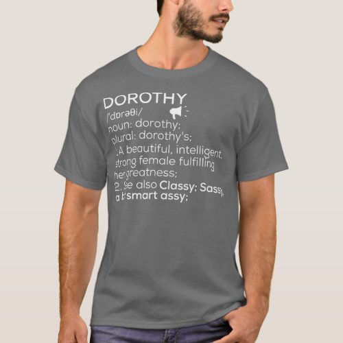 Dorothy Name Definition Dorothy Female Name 1 T_Shirt