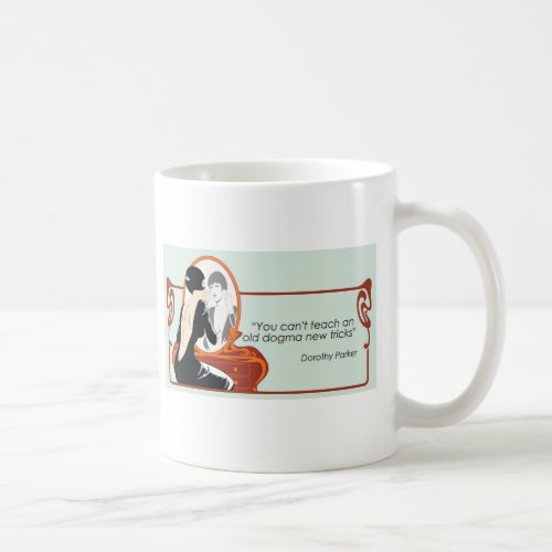 Dorothy Parker Quote Coffee Mug