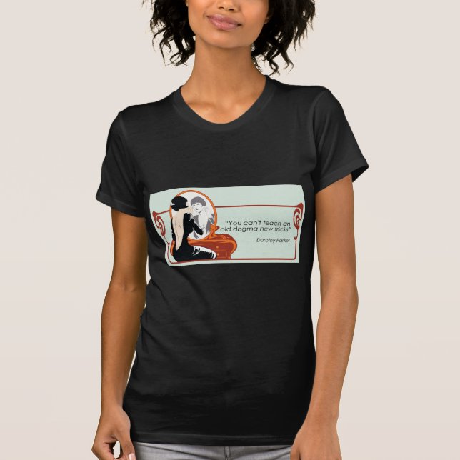 Dorothy Parker Quote T-Shirt (Front)