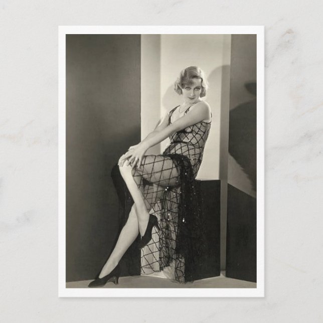 Dorothy Revier, Actress Postcard (Front)